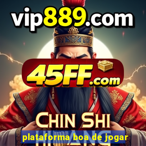 plataforma boa de jogar